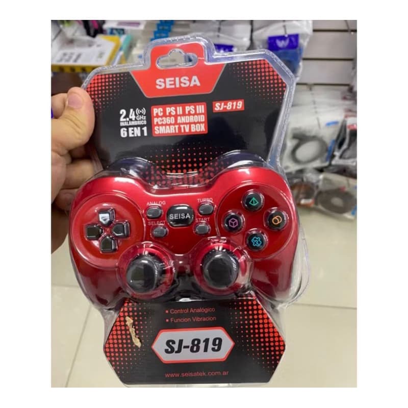 Controle sem fio para PC, Ps3, ps2 Celular Android, Tablete e Box Tv. Recarregavel