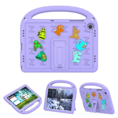Capa Capinha Maleta Infantil Para Tablet  Galaxy A11 Plus X230 X236 11 Polegadas+Pelicula