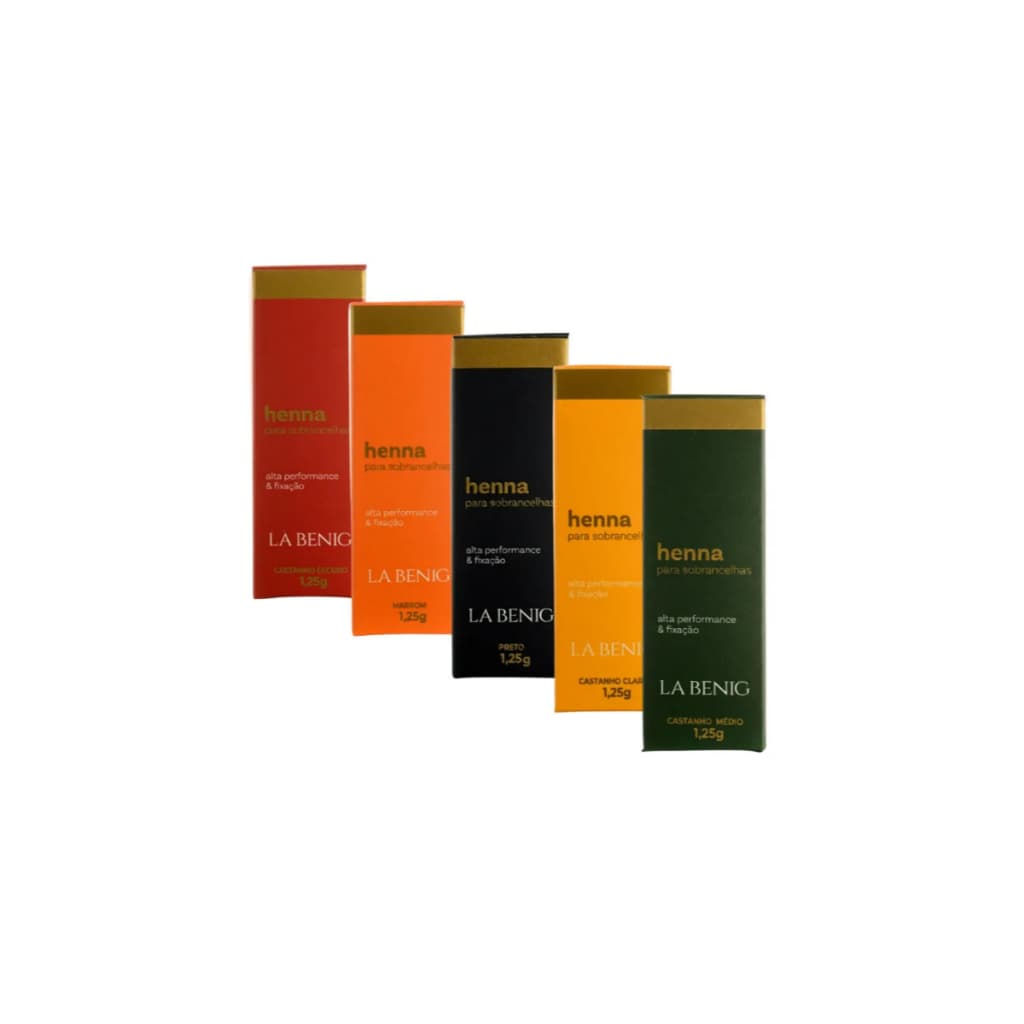 Kit Removedor De Henna Sobrancelhas + Henna La Benig