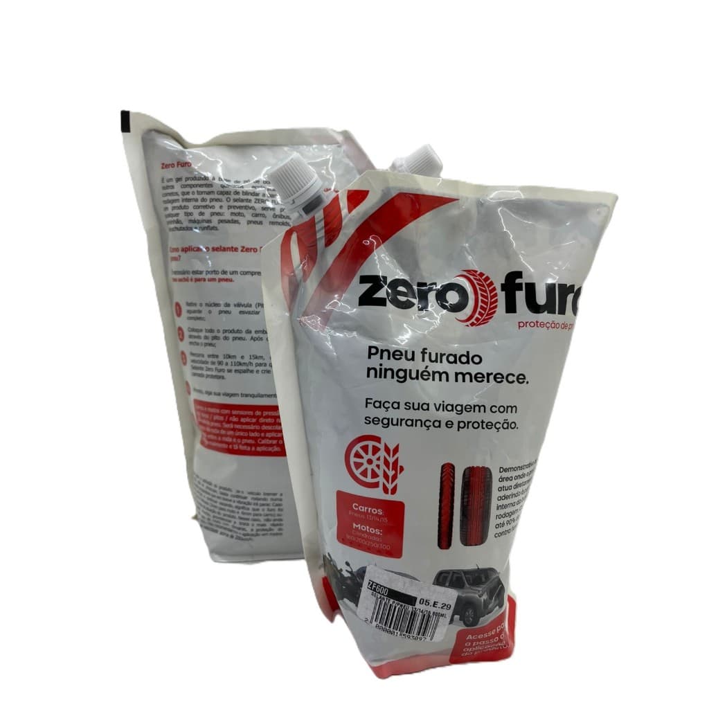 Preventiva Contra Furos de Pneu Zero Furo Selante