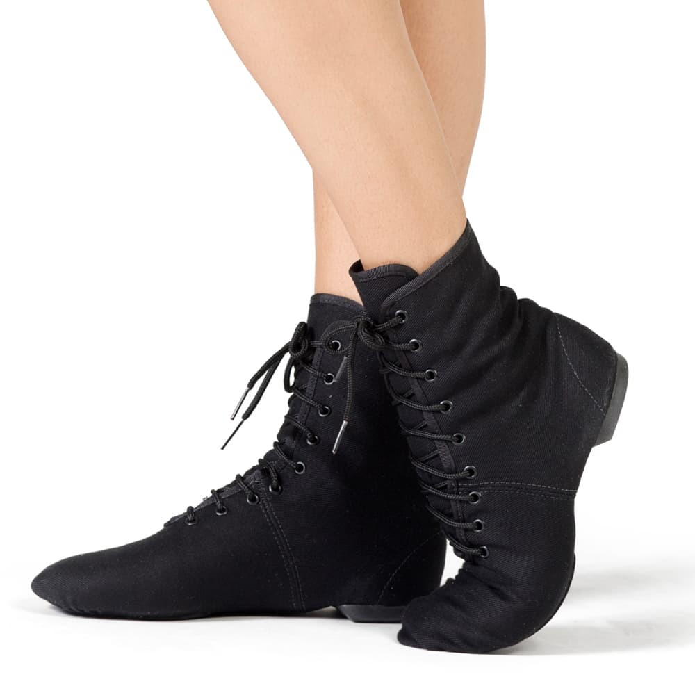 Botinha de jazz em Lona Capezio 306A