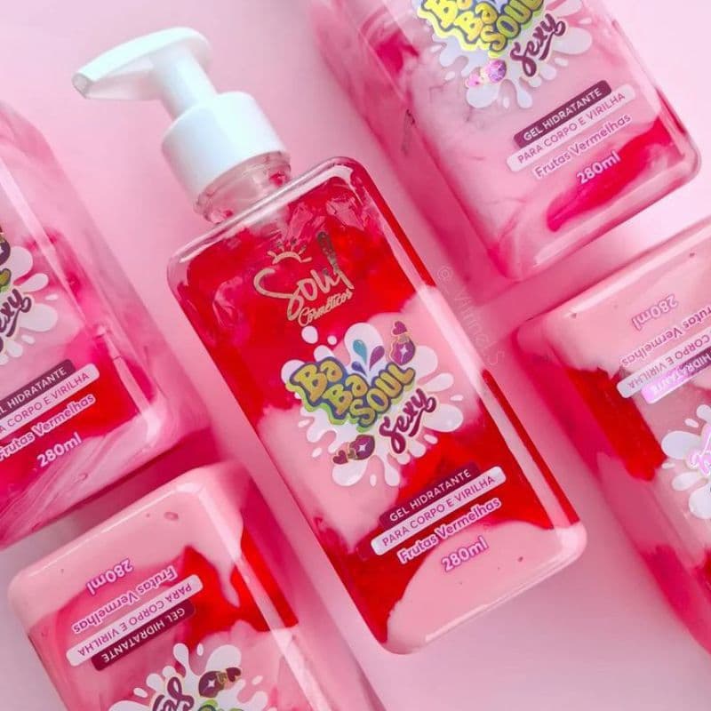 Gel Hidratante Soul Cosméticos para Corpo e Virilha 280ml