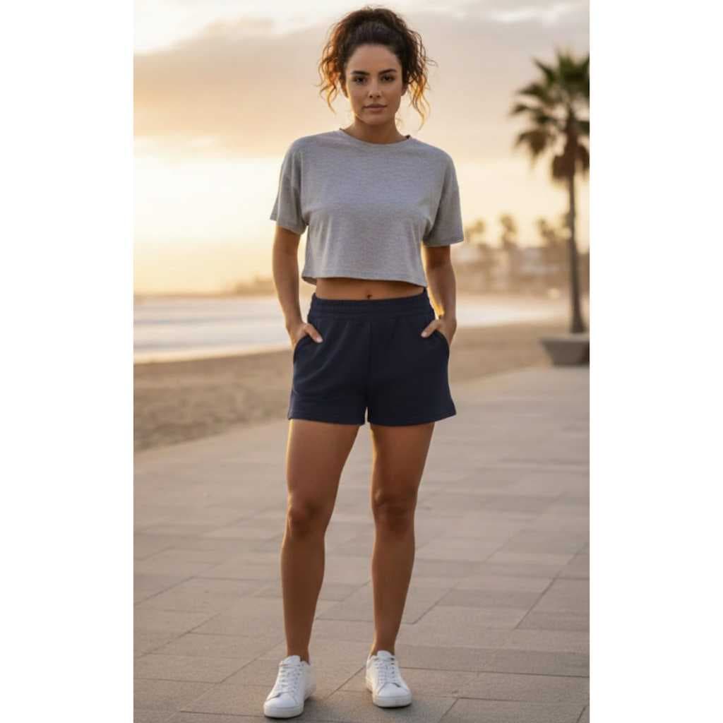 Shorts Moletom Soft Feminino Leveza e maciez para os seus dias de descanso.