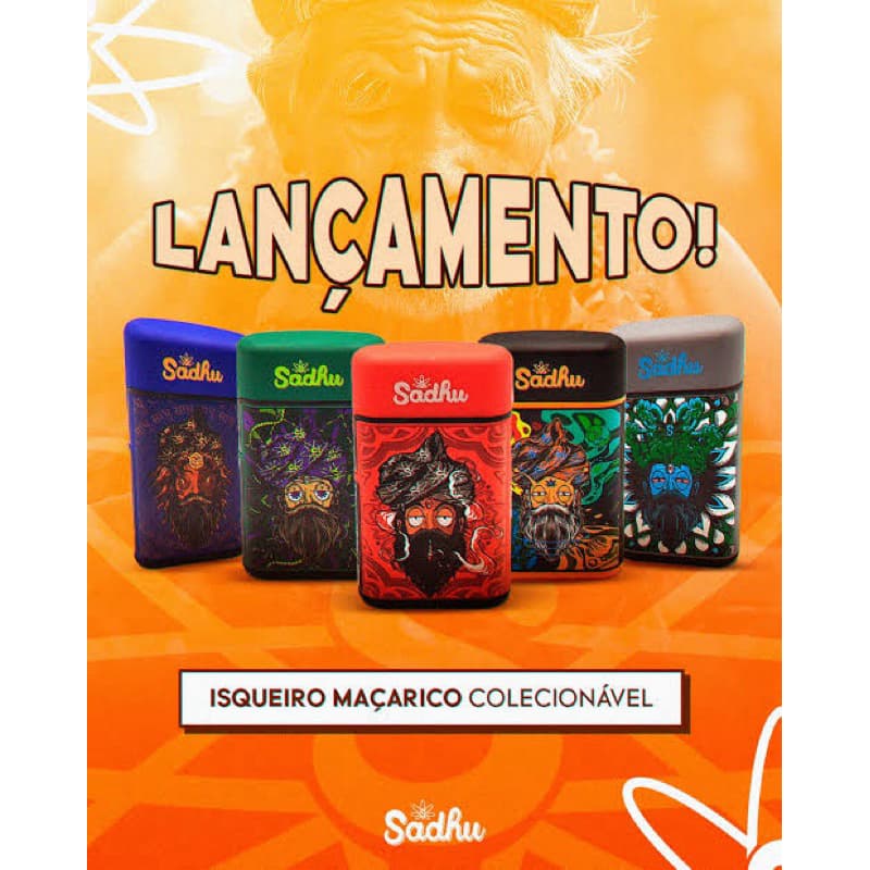 Maçarico Sadhu / Colecionável / recarregáveis / portátil