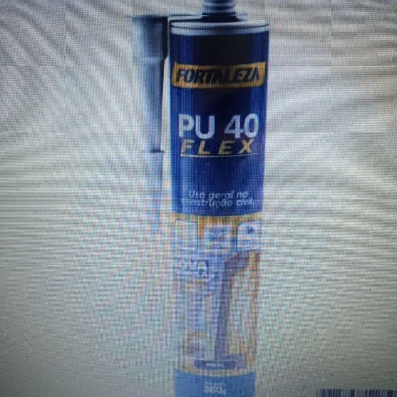 selante PU 40 adesivo flex preto. 360g.