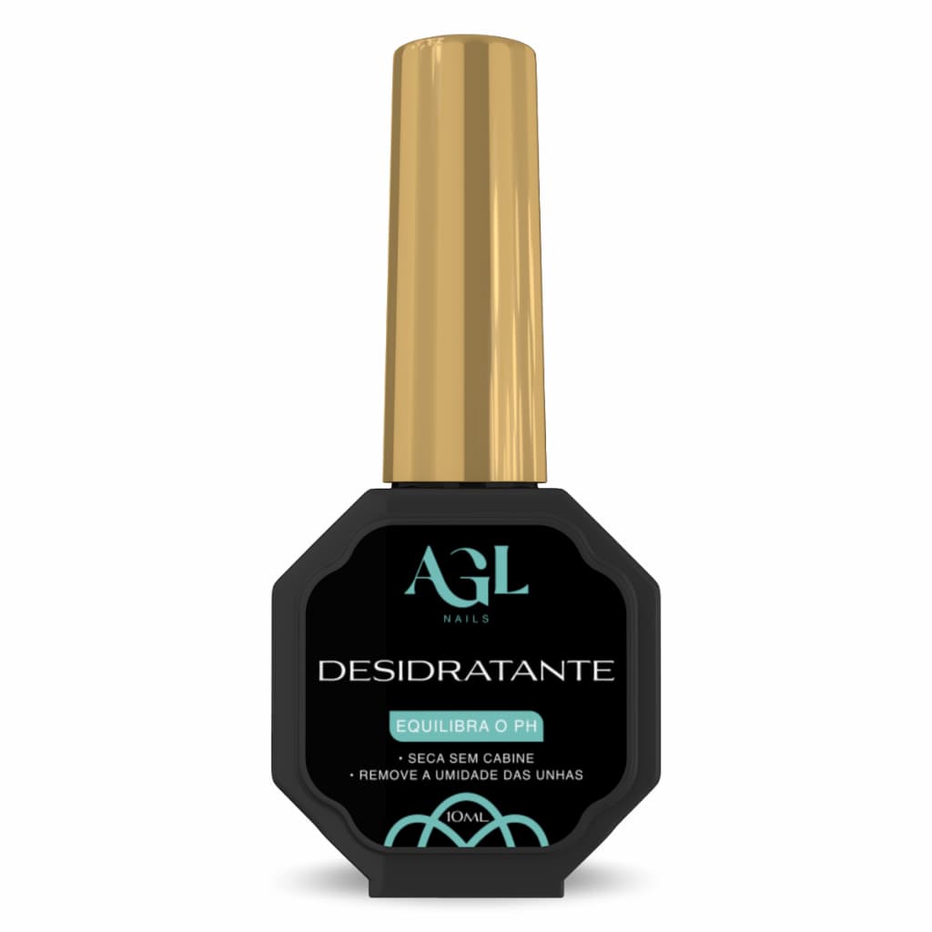 AGL Nails Desidratador Regulador De Ph Para Unhas Manicure 10ML Molde F1