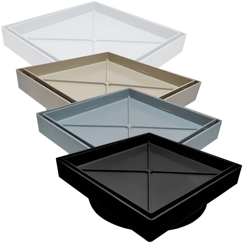 Ralo Invisível 15x15 Oculto Cola Piso Porcelanato Banheiro Sifonado Anti Odor