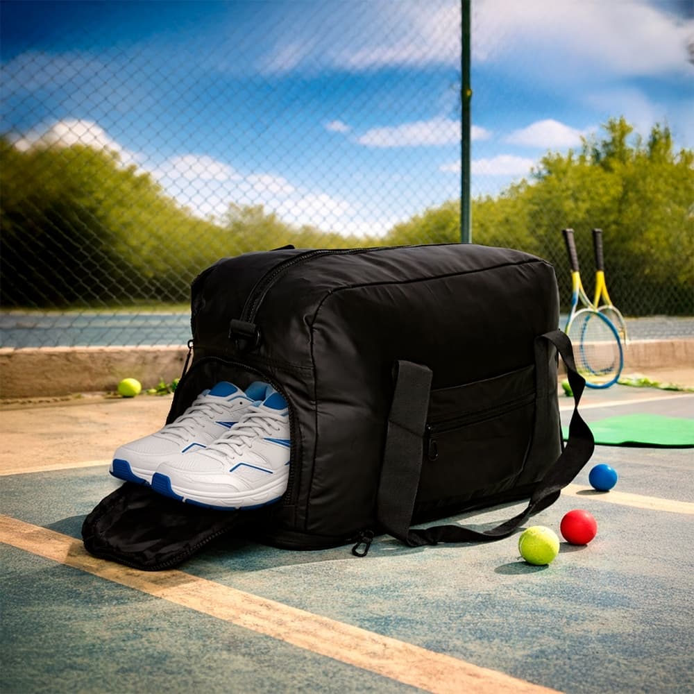 Bolsa viagem Couro Sintético Expansível 36L