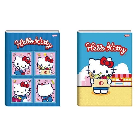 Caderno Hello Kitty CAPA DURA Menina - Brochura - 1 Matéria - Envio Sortido. - JANDAIA