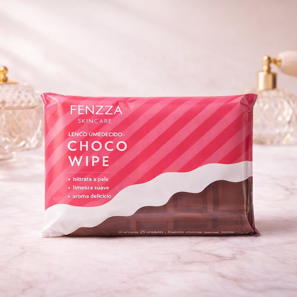 Lenço Demaquilante Facial Fenzza Skincare Removedor de Maquiagem