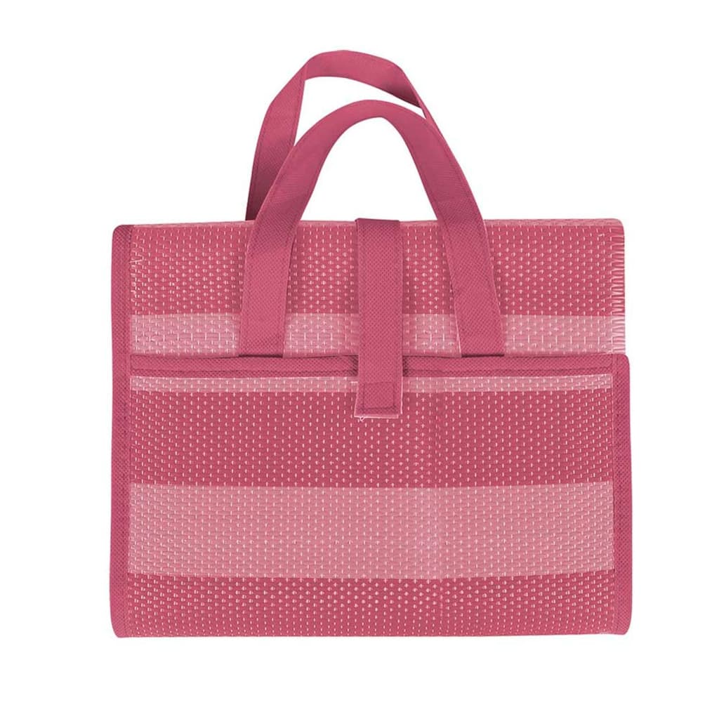 Esteira de Praia Dobrável Mor Polipropileno 1,80x90cm Rosa