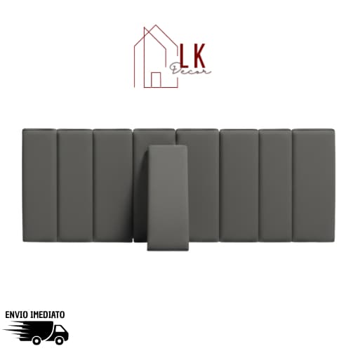 Cabeceira de Cama Box Modular 60x20 Suede Adesiva - Sem Furo Fácil Colar - ENVIO IMEDIATO!!!