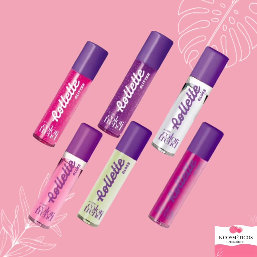 Gloss/Brilho Labial Rollette Avon