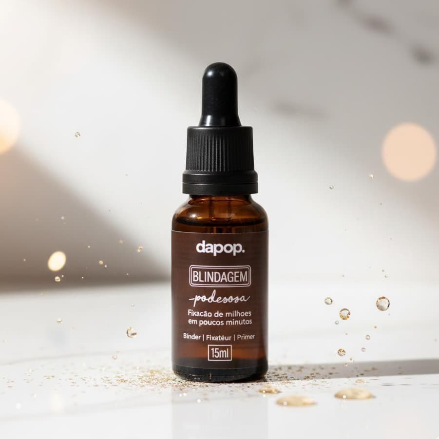 Blindagem Dapop Poderosa 15ml - Fixador Primer e Díluidor Alta Durabilidade