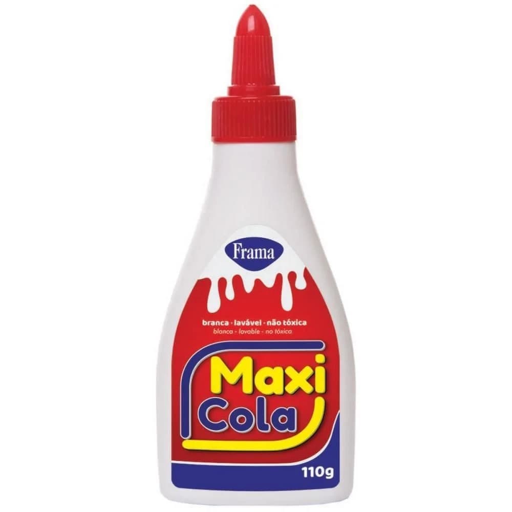 Frama Cola Líquida Lavável Maxi Cola branca 110g 1 unidade
