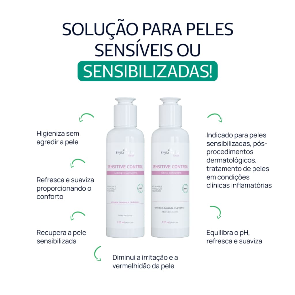 Kit Sabonete + Tônico - Rosácea, Dermatite E Pele Sensível