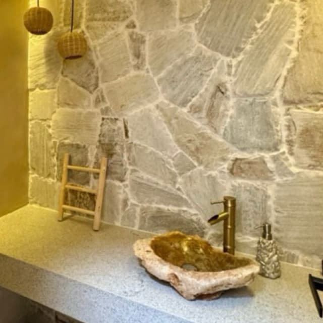 Cubas de Pedra Sabão Rústicas Ivernizadas Lavabo de Pedra Òtimo Presente de Natal