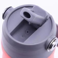 Garrafa Térmica Squeeze 650ml Com Canudo + Alça - Água Gelada , Antivazamento, BPA Free - Academia/Trabalho/Viagem