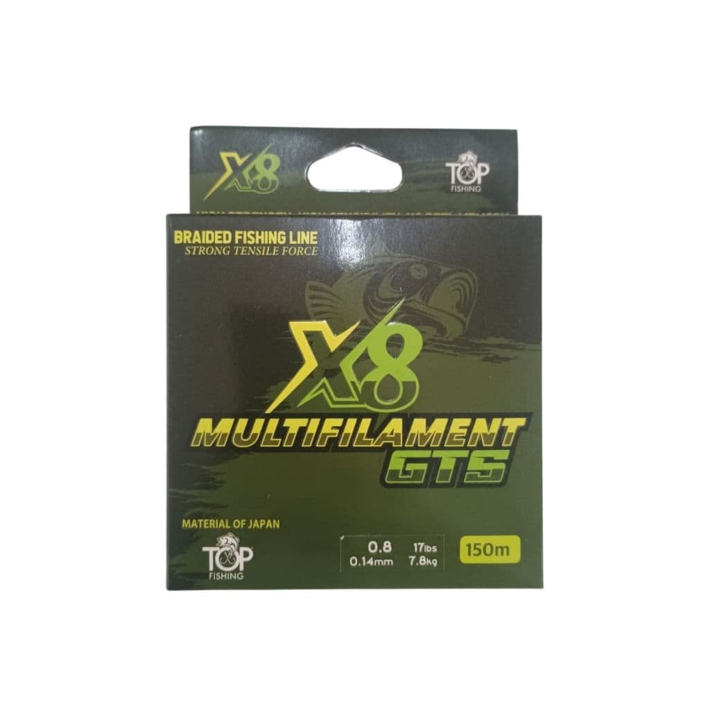 Linha Multifilamento X8 Gts - Top Fishing