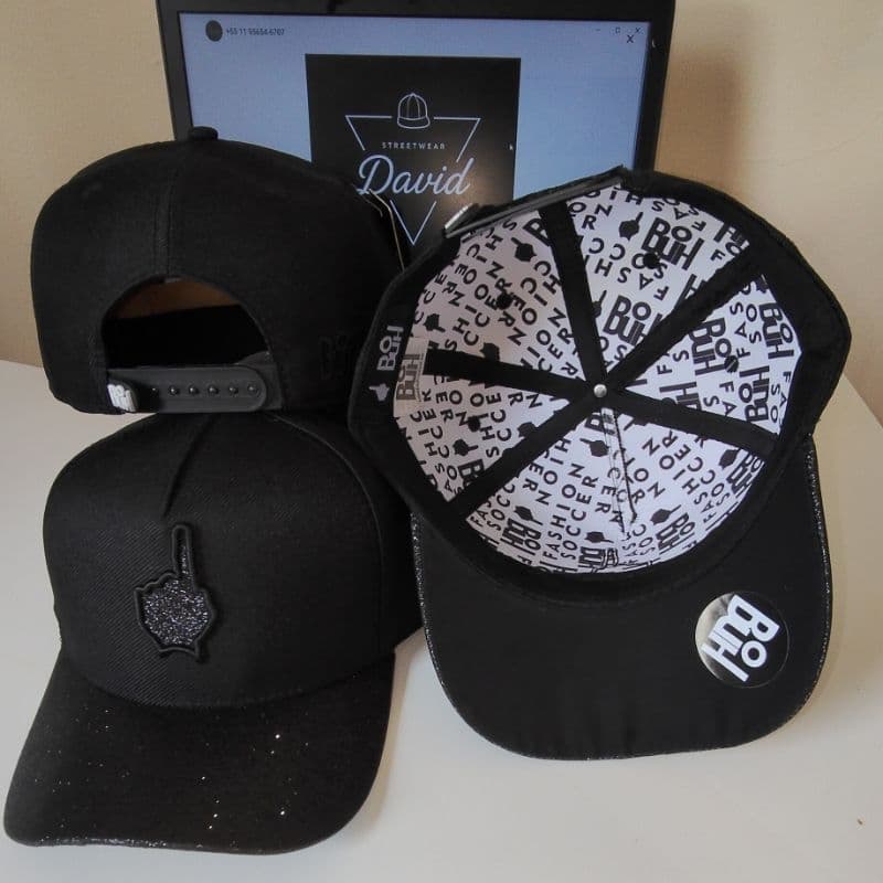 Bone Aba Curva  SnapBack Masculino Feminino Jogador Bordado Personalizado