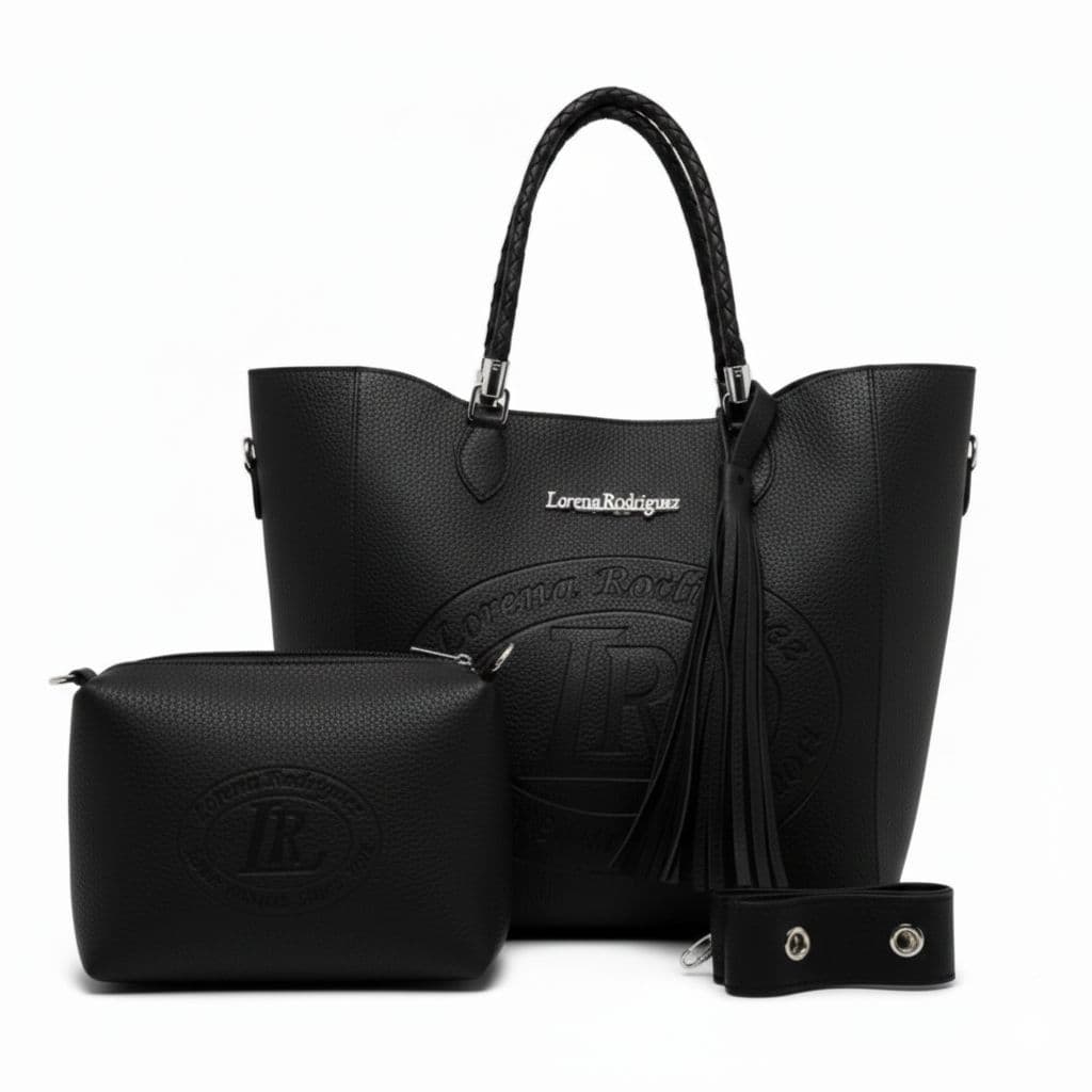 Kit Bolsa Feminina Grande Espaçosa Alça Mão Lateral Tira Colo Tote + Necessaire Feminina Oferta