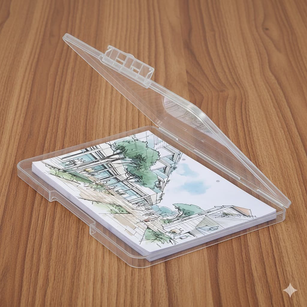 Pasta Rígida Para Desenhos Documentos Projetos - Pratica