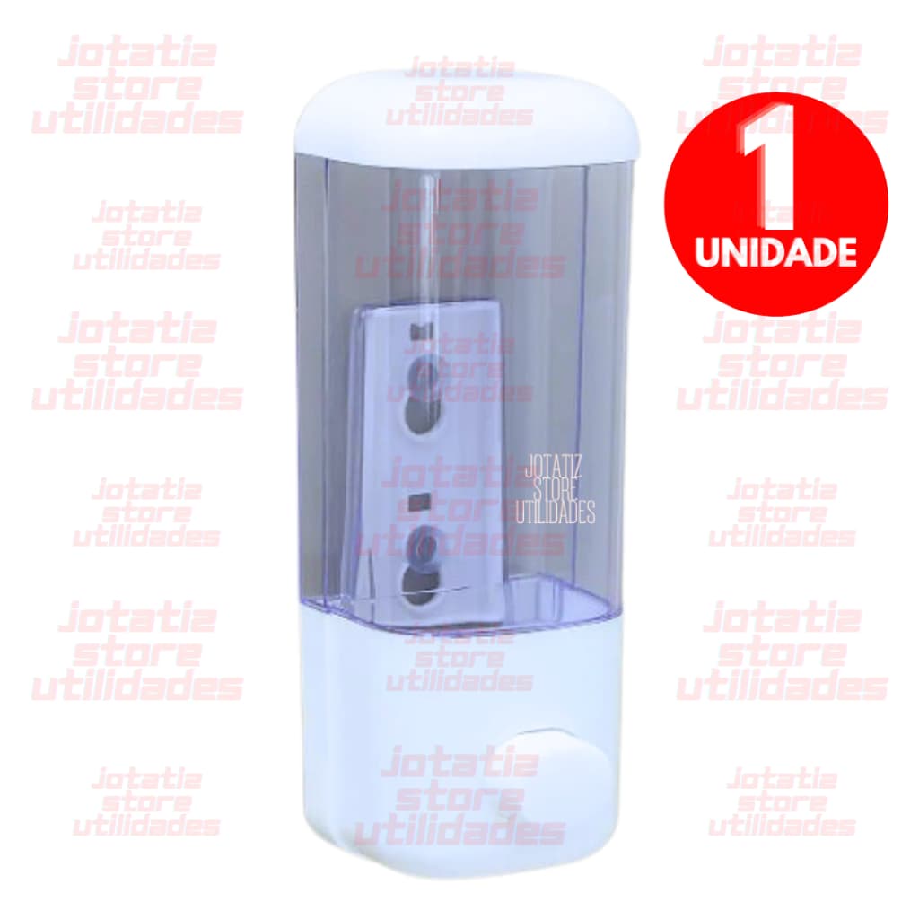Dispenser De Parede Premium Porta Shampoo Condicionador Sabonete Detergente Com Ventosa Para Banheiro Clínica Hospital