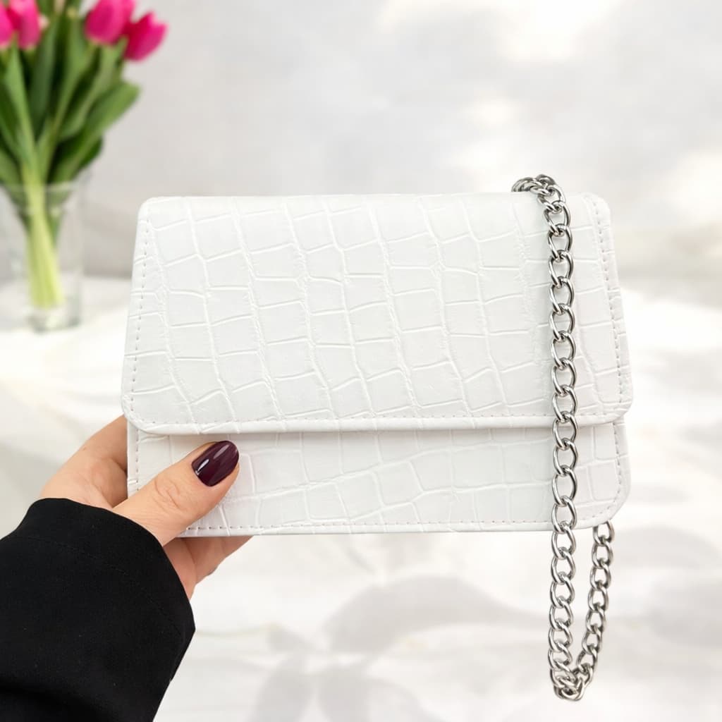 Bolsa Feminina Festa Transversal Alça Corrente Mini Bag Envio Imediato