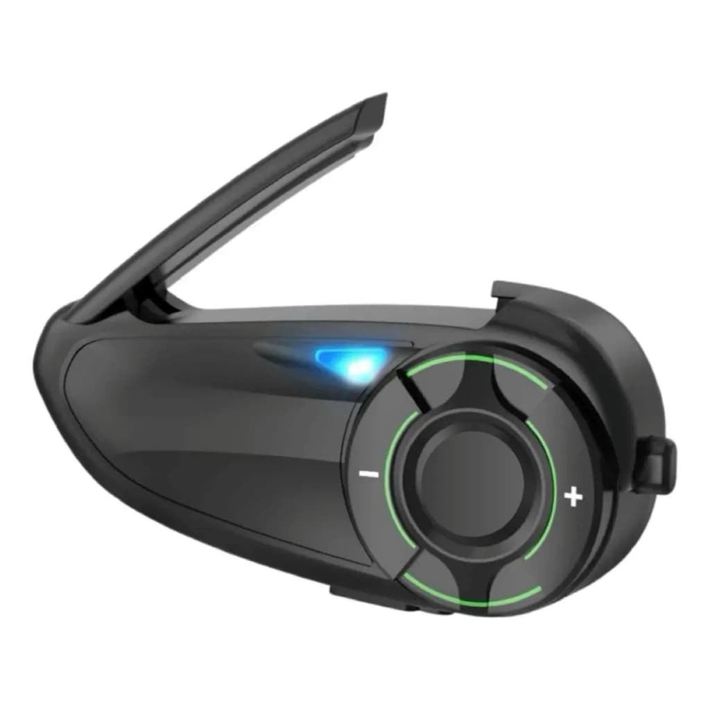 Intercomunicador Q8 Capacete Moto Fala e Escuta Música Ao Mesmo Tempo Simultaneamente Microfone