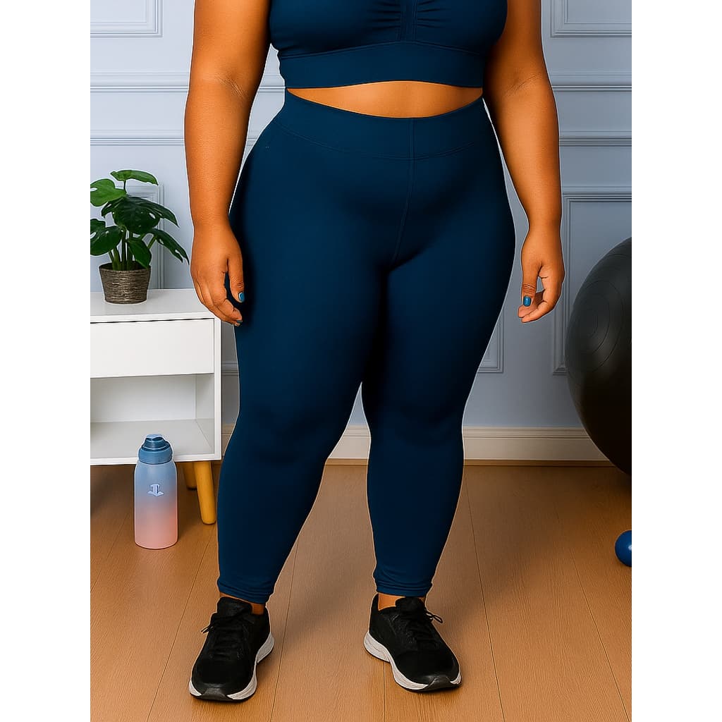Calça Legging Leg Suplex Plus Size G1 G2 G3 G4 Academia e Treinos