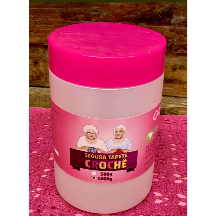 Segura Tapete® Crochê 1 Kg. Antiderrapante P/ Tapetes De Croche