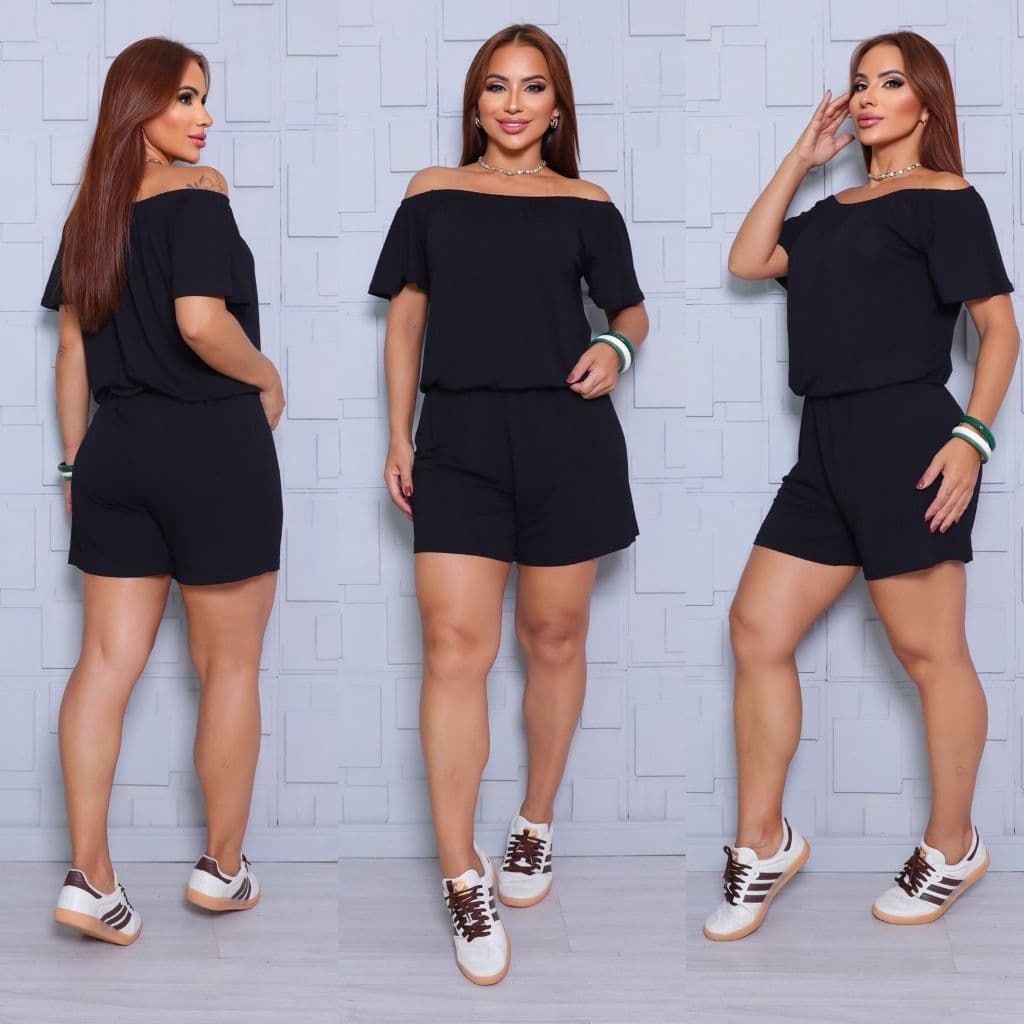 macaquinho modelo ciganinha soltinho moda verão casual