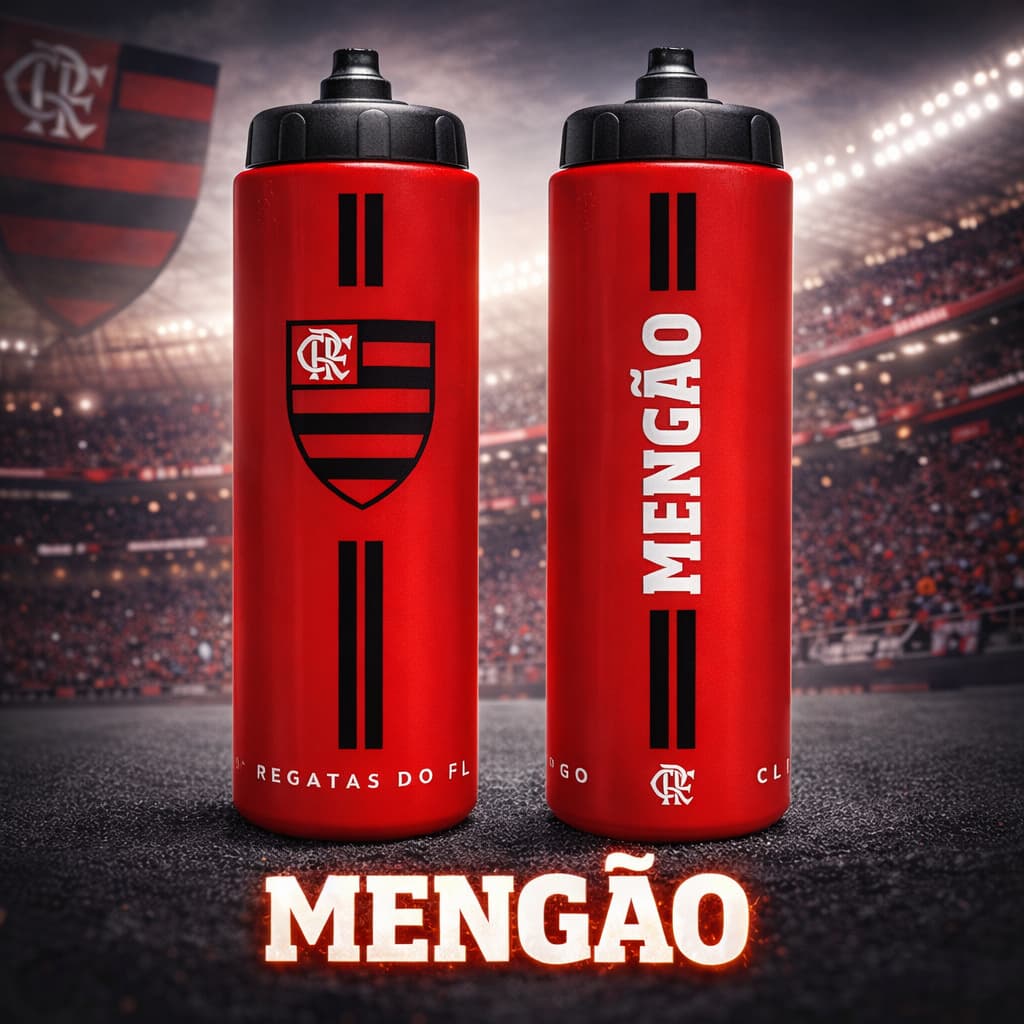 Squeeze Trooper Times  Oficial Flamengo 950 ML Garrafa Dágua Atleta do Mengo