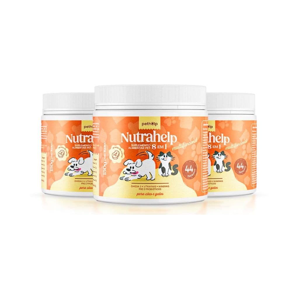 Kit 3 Suplemento Multifuncional Para Cachorros | Nutrahelp