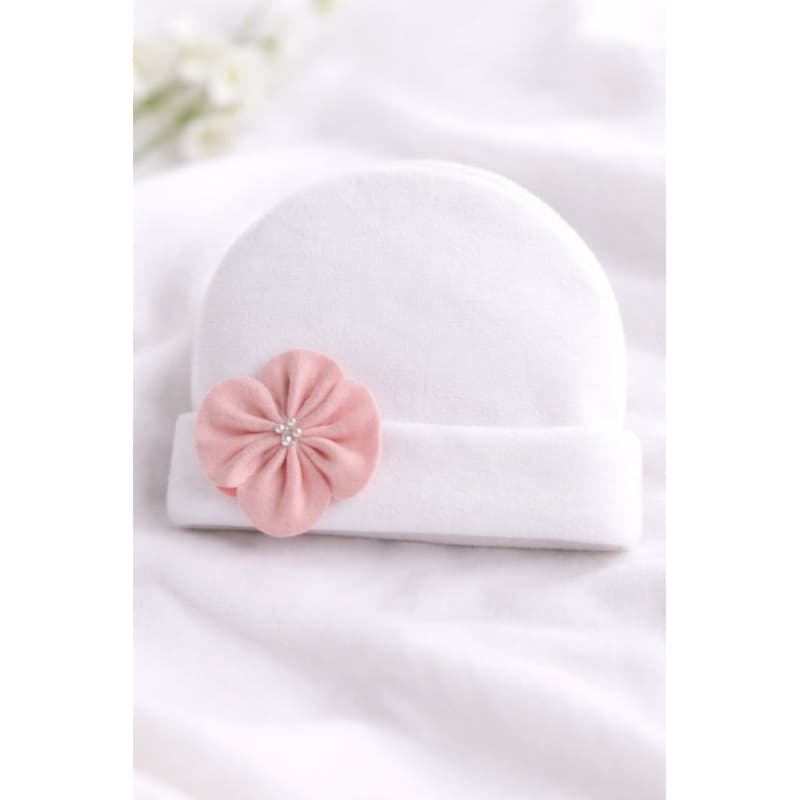touca em sof branca para bebe RN, feminina 0a 2 meses .enxoval -maternidade