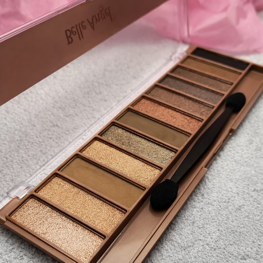 Paleta Belle Angel 12 Cores – Tons Versáteis Para Dia e Noite | Make Perfeita
