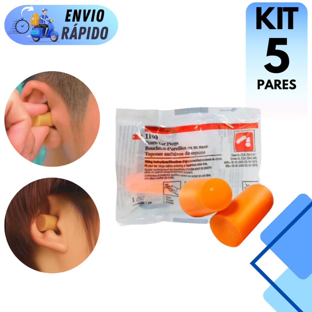 PROTETOR AURICULAR 3M ABAFADOR DE RUÍDOS 3M PARA OUVIDOS SEM CORDÃO PARA DORMIR CONFORTÁVEL ALTISMO