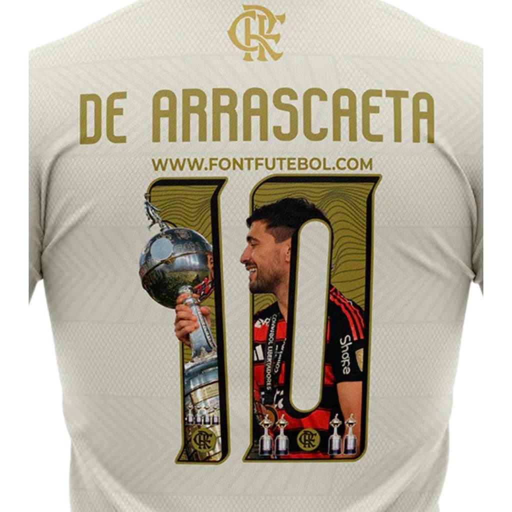 Personalização Nome e Número Termocolante Para camisa de time