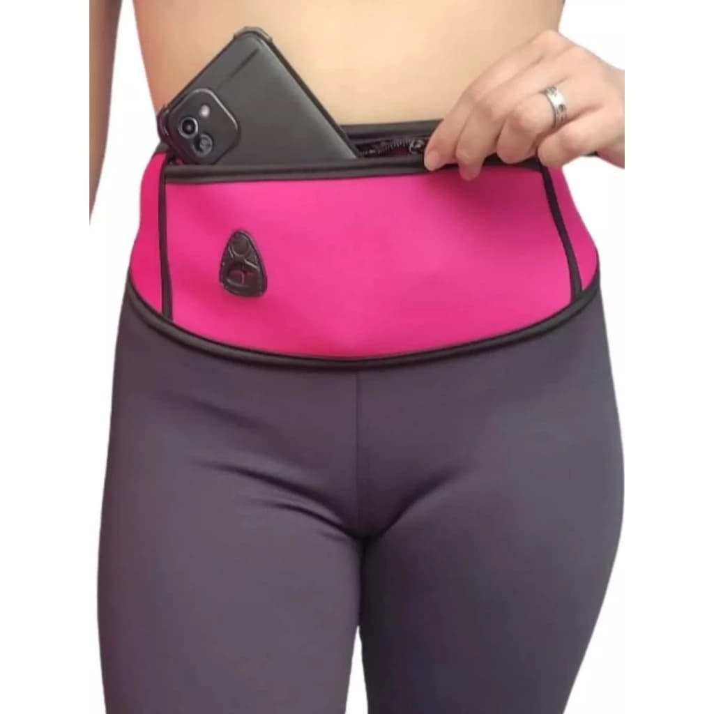 Pochete Esportiva Neoprene Ajustável Corrida Treino Academia Bike