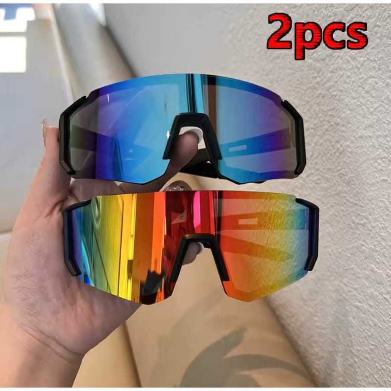 Óculos Esportivo Unissex UV400 – Proteção Total Contra Sol, Areia e Vento