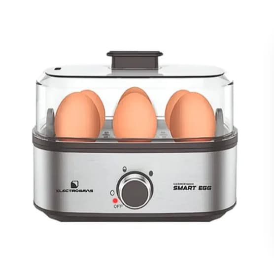 Maquina De Cozinhar Ovos ElectroBras Smart Egg 300W Prata