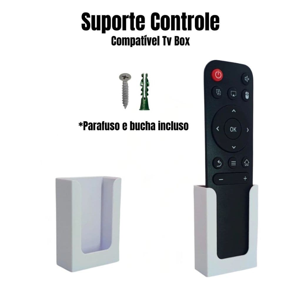 Suporte Para Controle Compatível TV Box
