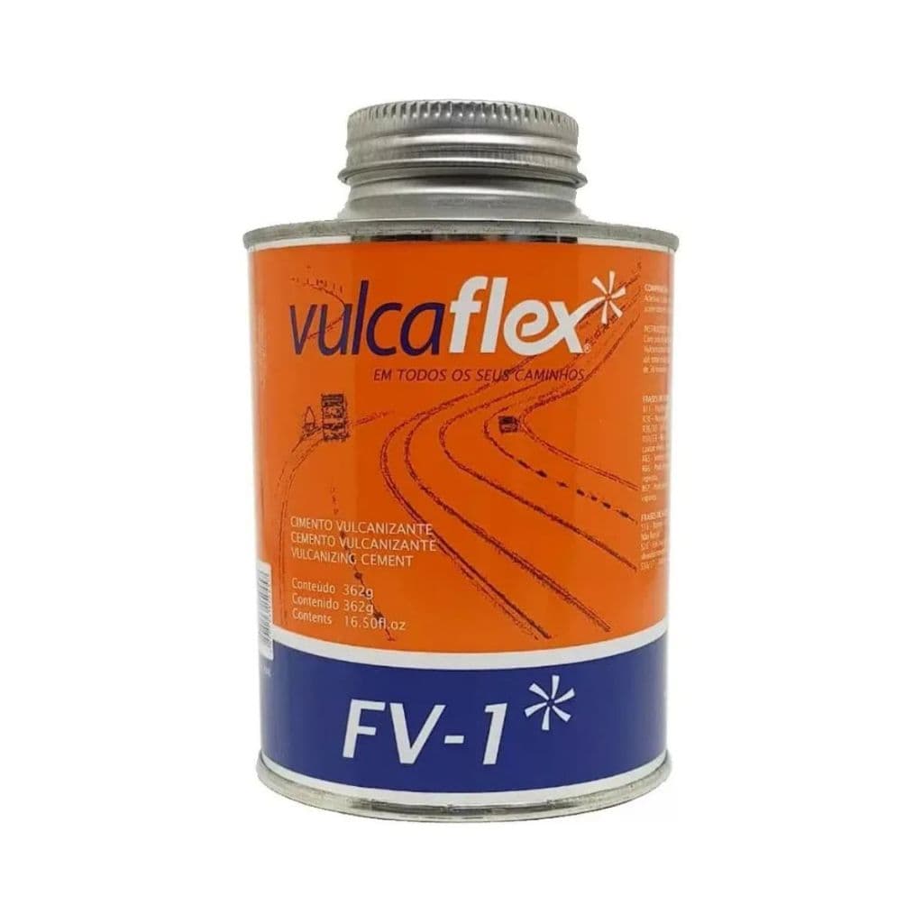 Cola Cimento Vulcanizante A Frio Fv-1 Lata 362gr - Vulcaflex