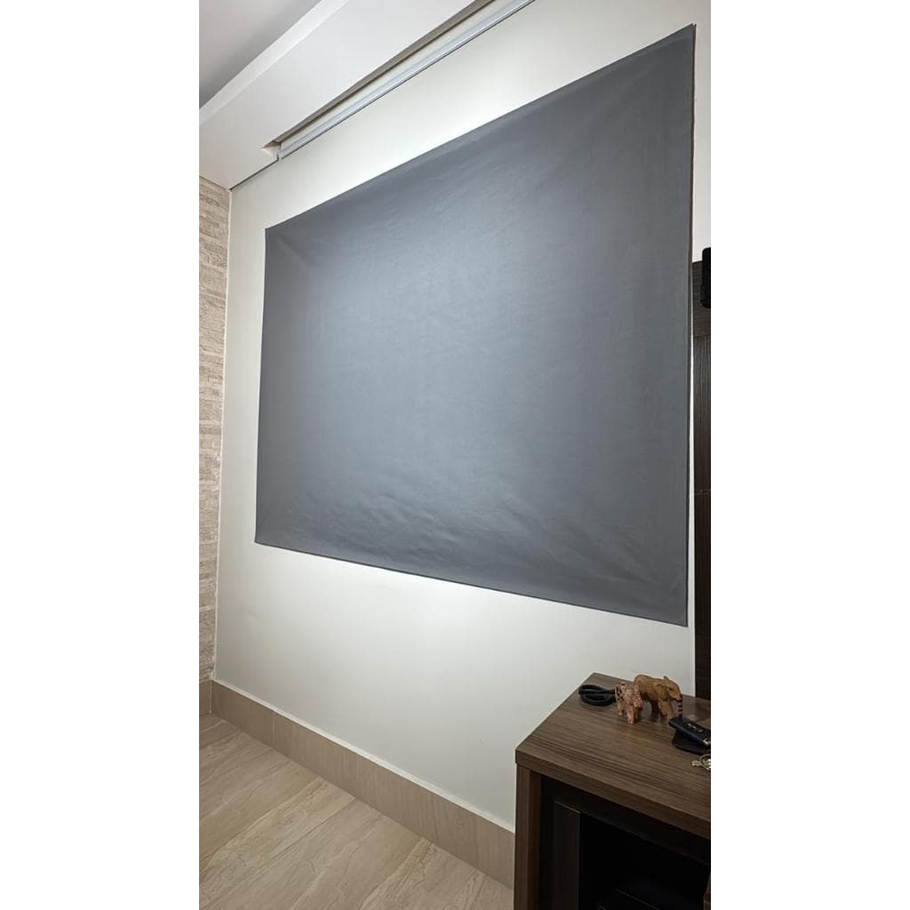 Painel Cortina Blackout com Velcro para Sala Quarto Cozinha Fácil Instalação