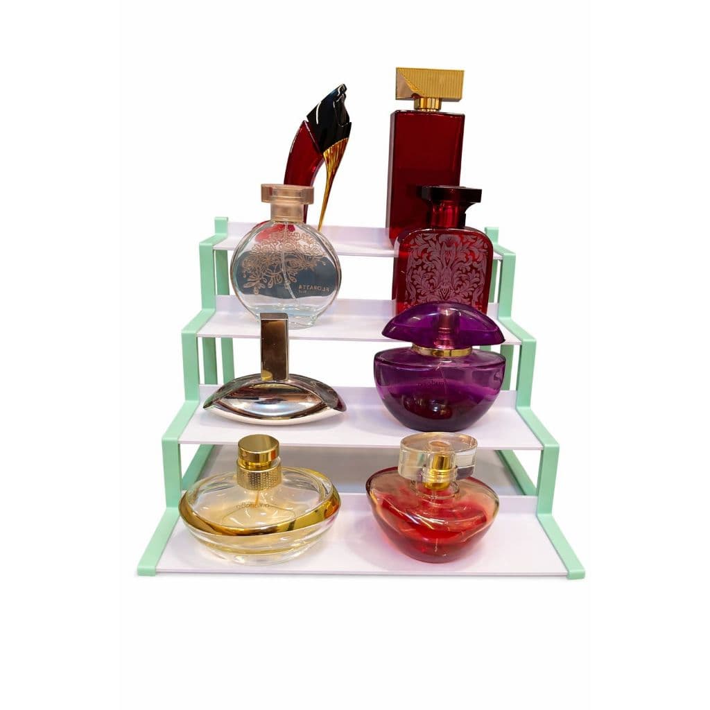 Suporte Expositor para Perfumes Organizador Decorativo Impressão 3D  Prateleira em PLA