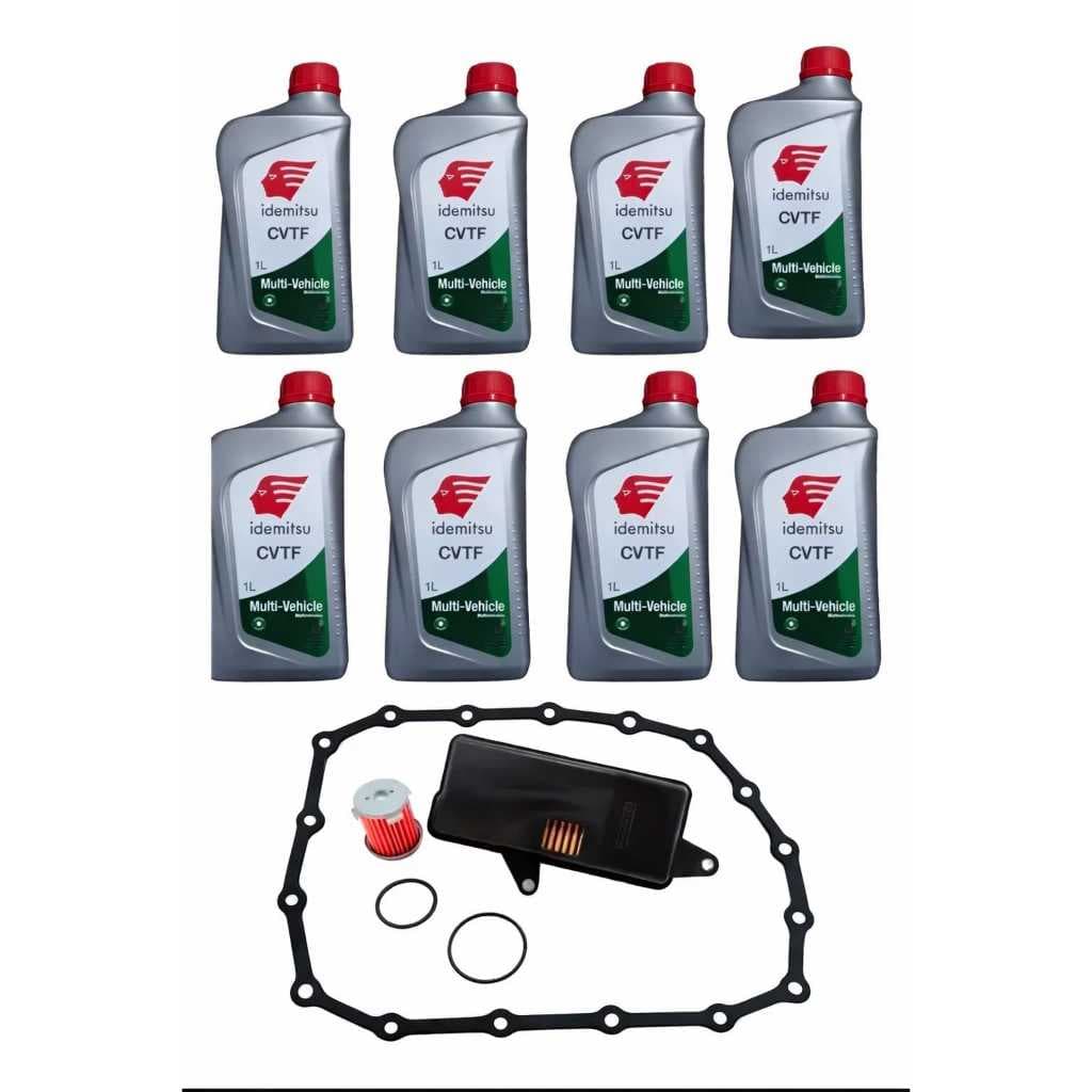 Kit com 8L Idemitsu Cvtf E Filtro Int. Ext. Junta Hcf2 Honda Cvt