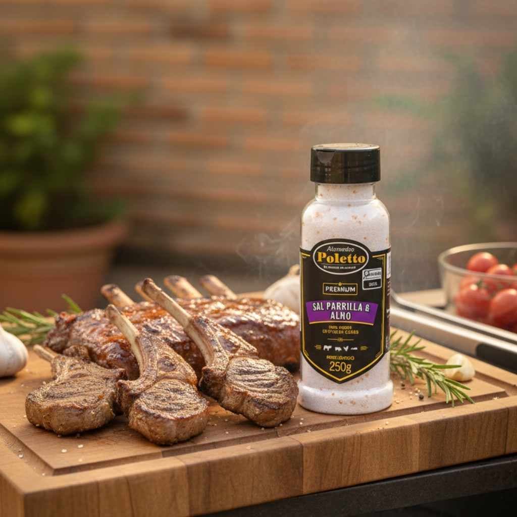 Sal Parrilla Alho - Tempero para churrasco 250g