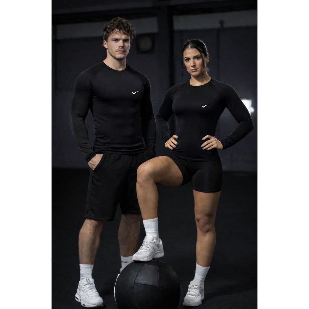 Kit casal Conjunto Térmico Segunda Pele Camisa  blusa manga longa com proteção solar uv 50+