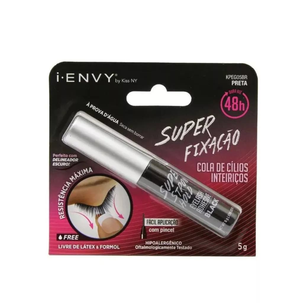 Cola Para Cílios Postiços I-envy Super Fixação 48h - Kiss llc