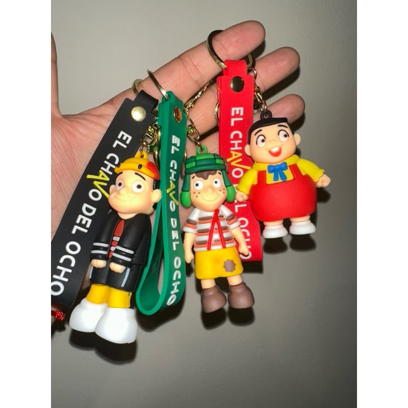 Chaveiro Turma do Chaves Personagens Chaves Kiko Chiquinha Chapolin Nhonho